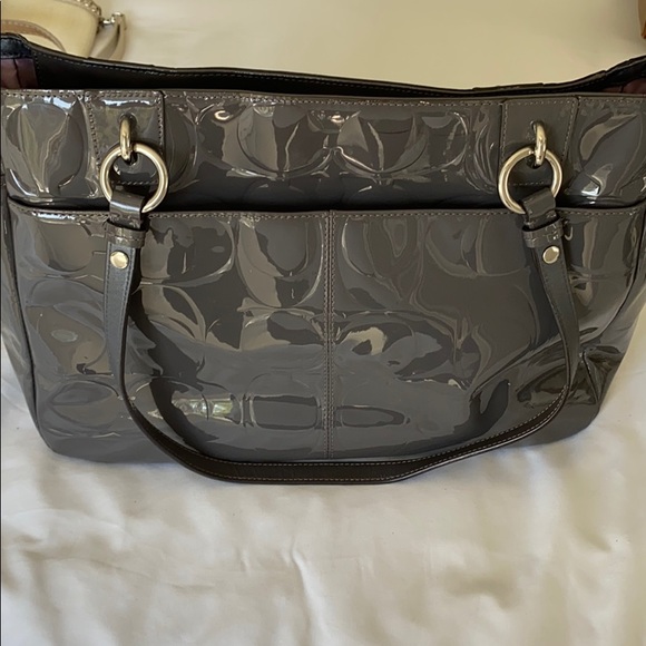 Coach patent tote - Picture 5 of 10